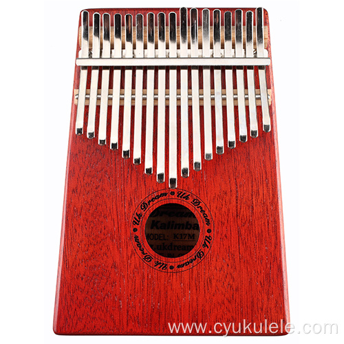 17 tone wine red thumb piano